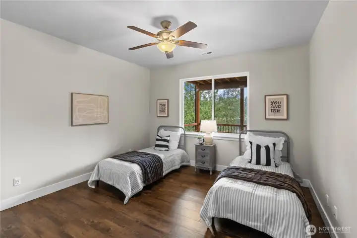 Lower level bedroom