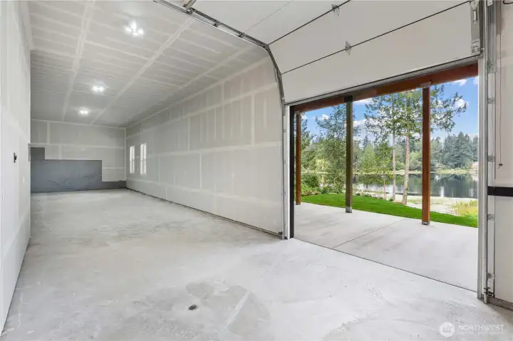 Unfinished shop/rec-room/basement