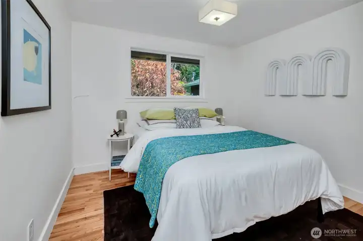 The third bedroom is located on the east side of the home.