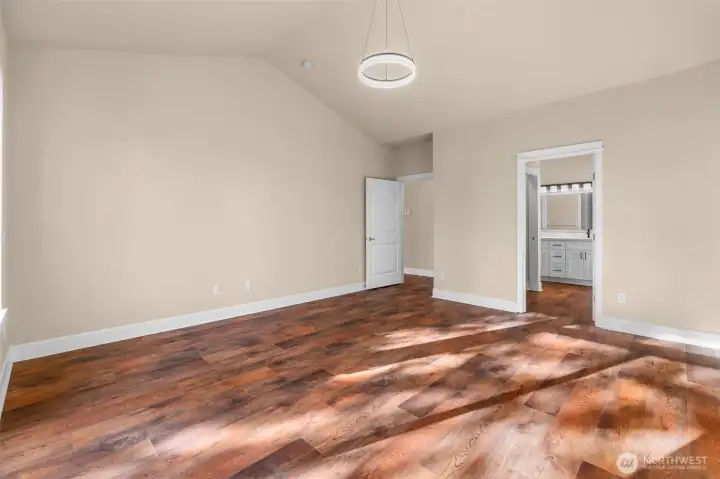 Enjoy the spacious 5-piece ensuite and large walk-in closet.