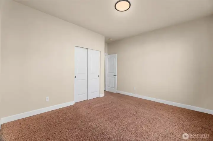 Bedroom two with a nice closet.