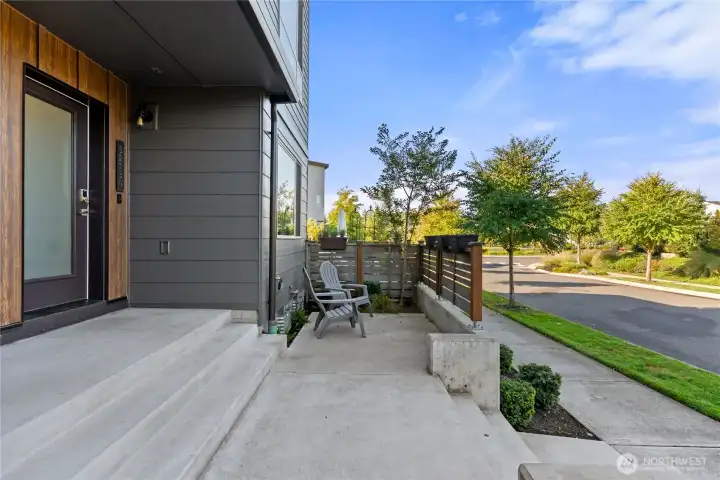 Enjoy Morning Coffee on the Front Porch