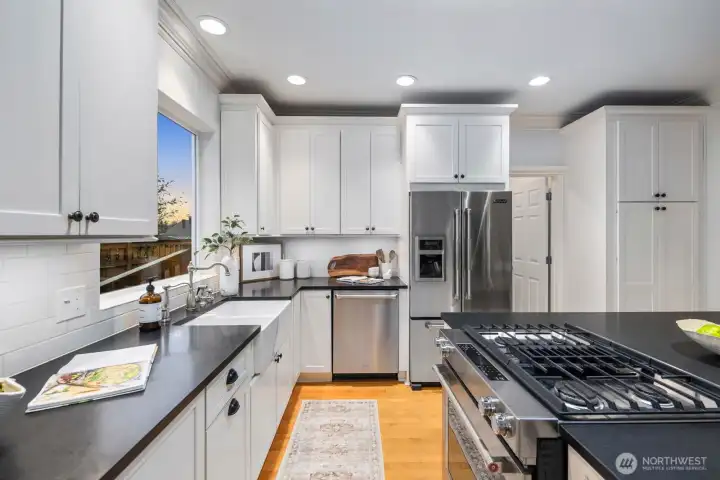 Newly remodeled kitchen