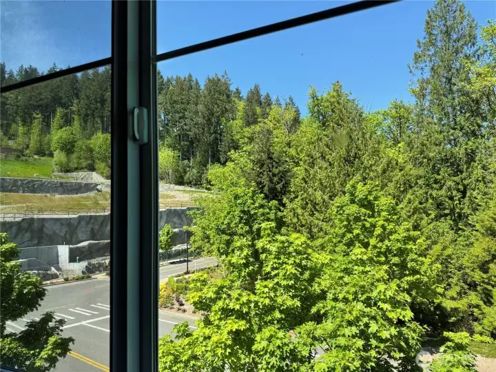 Territorial View from Master Bedroom at upper level