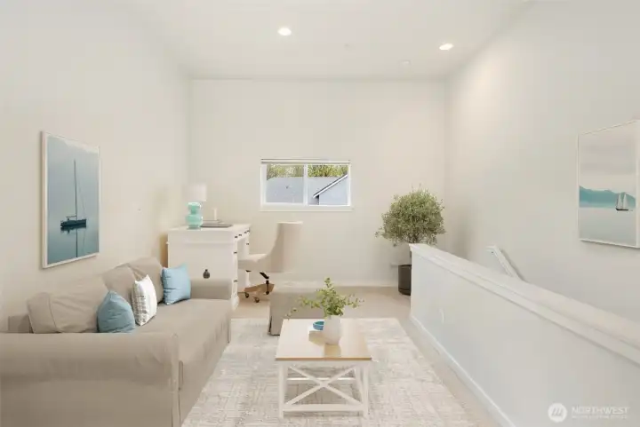Rare 11-foot private retreat at crown level -perfect for a home gym, office, or creative escape.