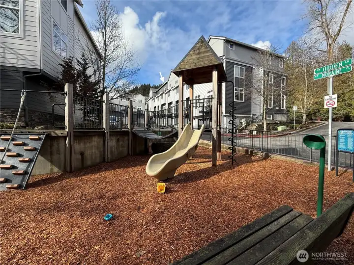 Located across from guest parking and playgrounds