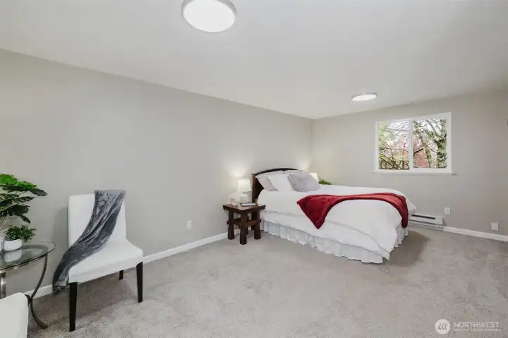 Large primary bedroom