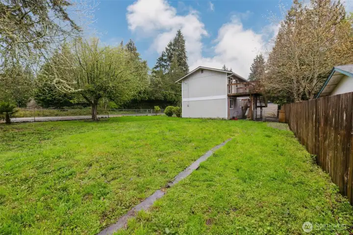 Plenty of room for the portable chicken coop