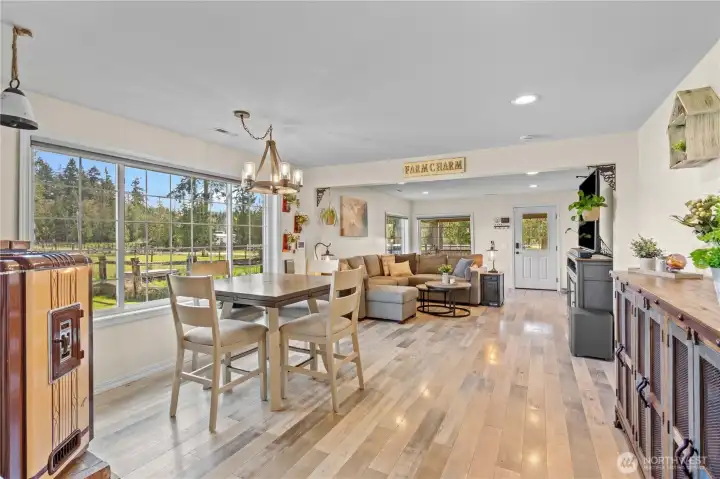 Expansive kitchen with generous cabinetry, ample counter space, and a layout designed for both everyday living and entertaining.