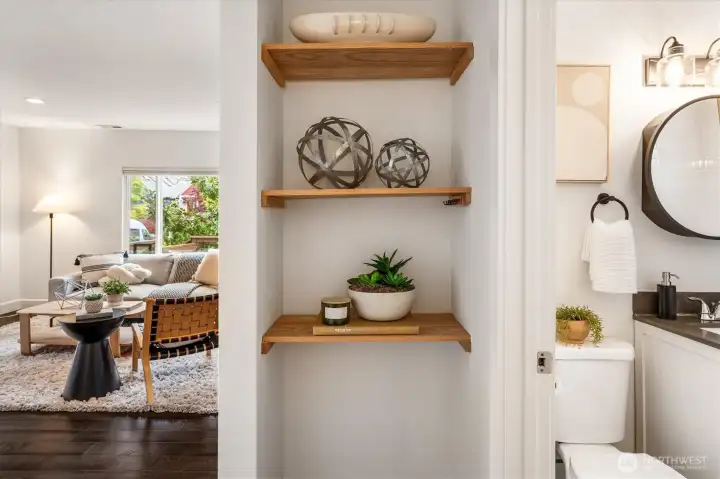Hall Shelves