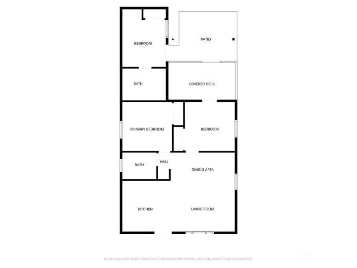 Floor plan for Cascadia House