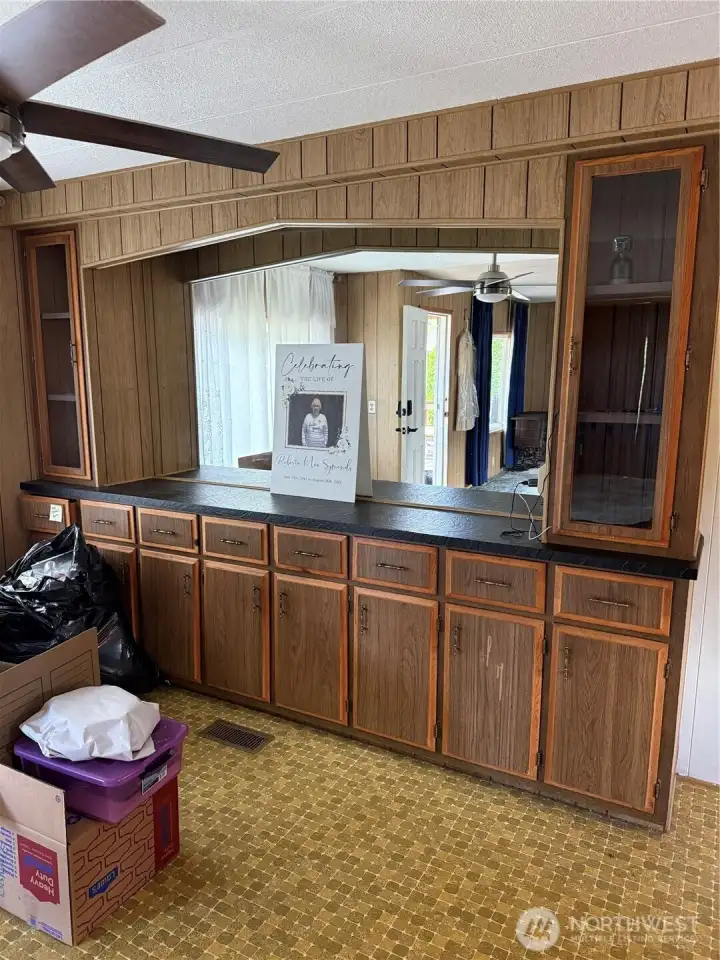 Dining Room with built-in Hutch Dining Room with built-in Hutch
