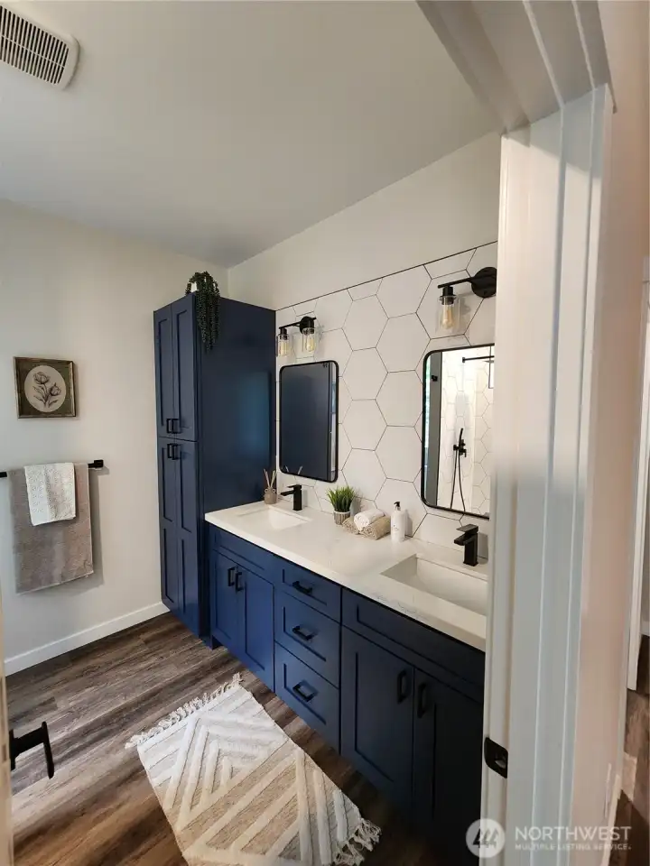 Primary bathroom Primary bathroom