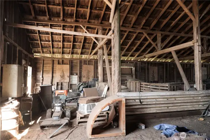 Barn interior