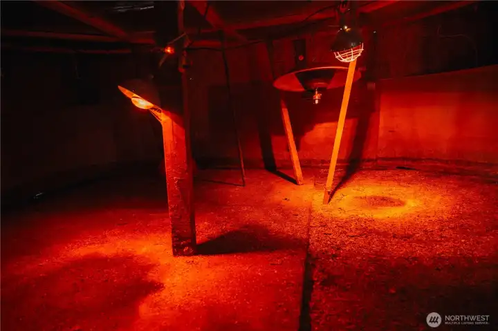 Brooder barn inside