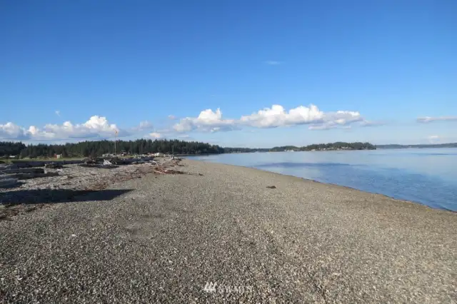 Beach at the spit