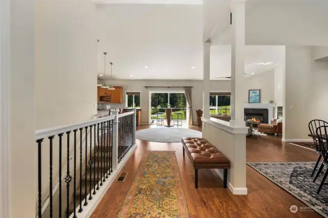 Main house entry.