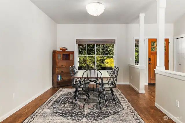 Main house dining area.