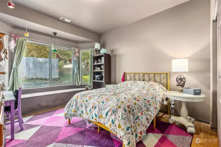 Generously sized secondary bedroom