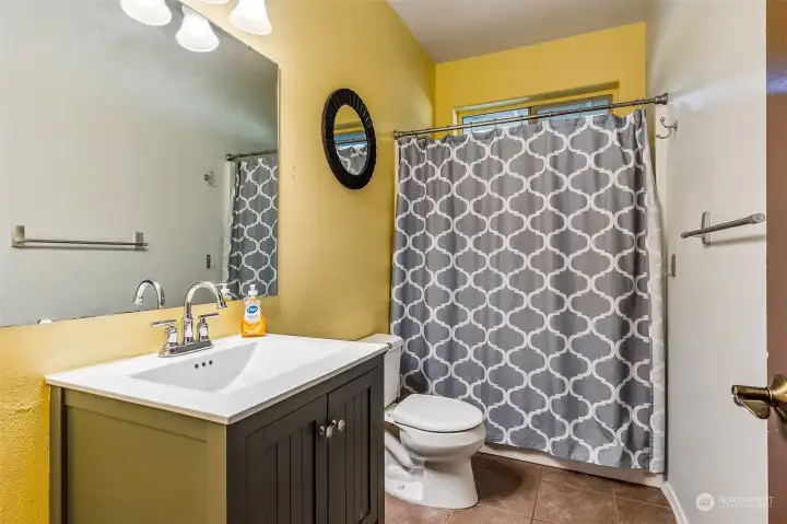 Secondary bathroom
