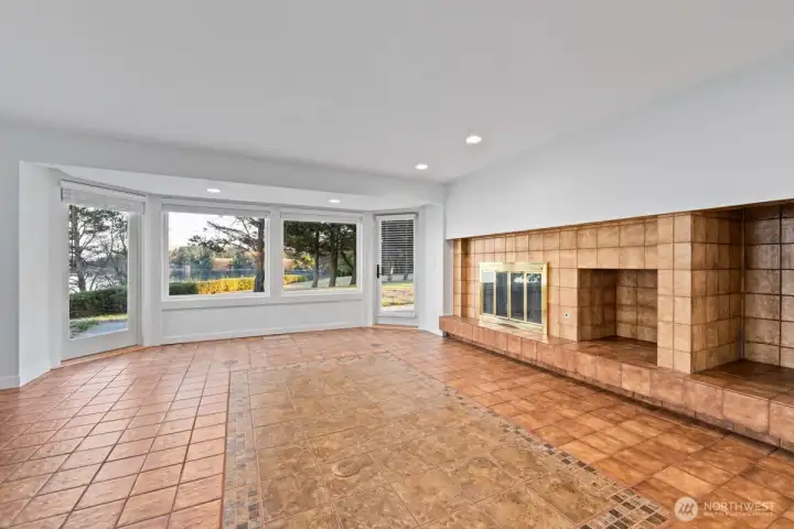 Room off kitchen