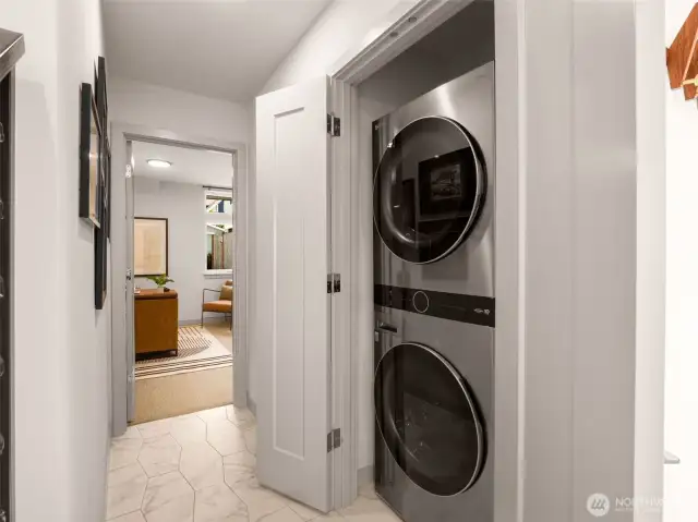 Main level laundry