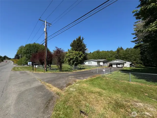Fenced with gated entry, on paved Tumwater Blvd. Golden location, just blocks from Capitol Blvd and I5 access.
