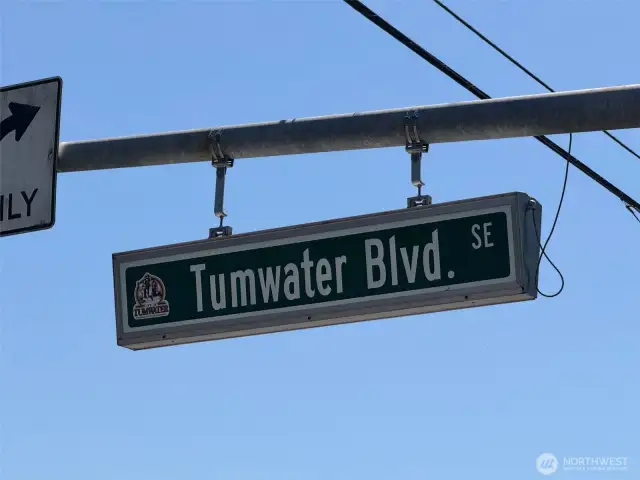 Tumwater Blvd - direct access to everything.