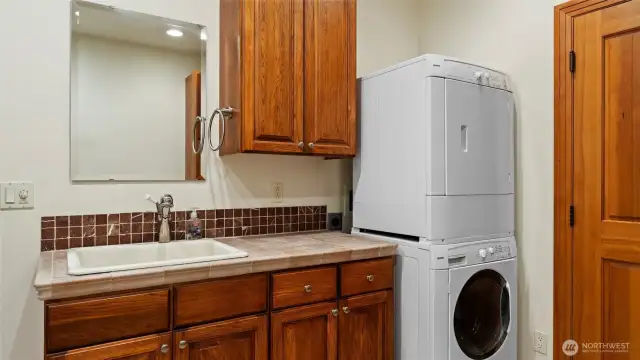 W/D in Utility room