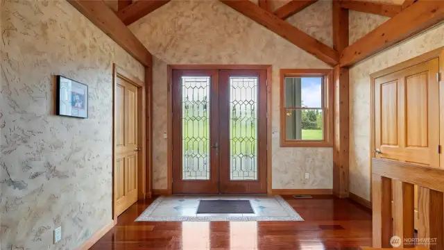 Another shot of main entry area
