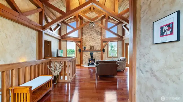 Main floor entry