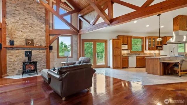 Open floor plan