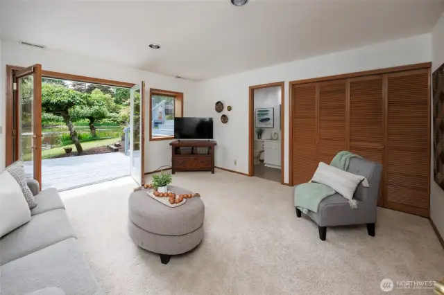 Access to Entertaining Patio