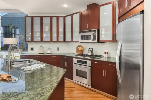 Chef’s kitchen is a joy to cook in