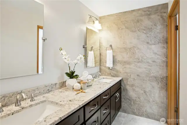 You'll love the heated floors and updated master bathroom!