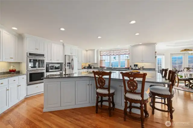 Spacious Kitchen with abundance of natural light