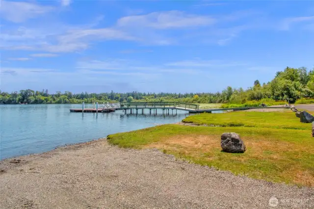 Community boat launch and dock