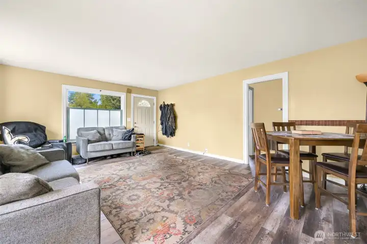 Living Room and hallway to bedrooms