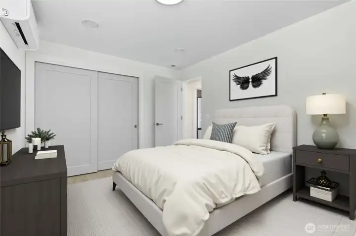 Upper 3rd bedroom