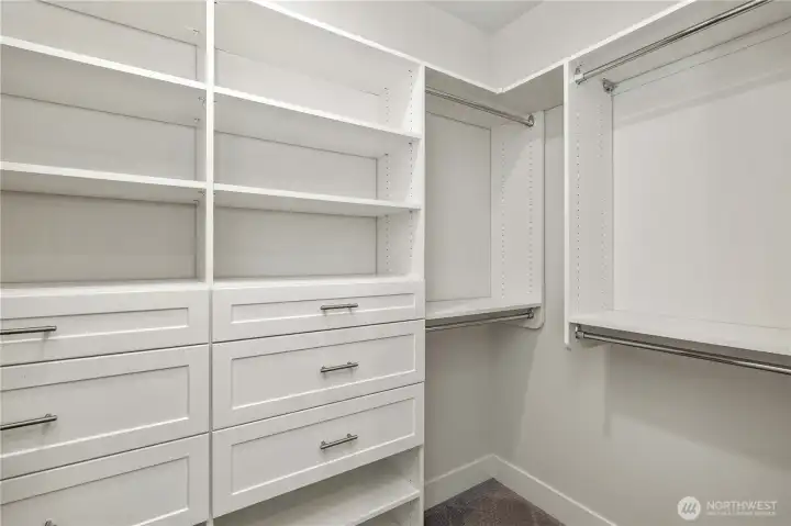 Primary Walk-in Closet