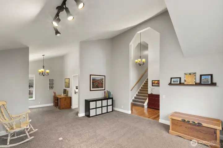 Formal Living Room looking forwards the kitchen
