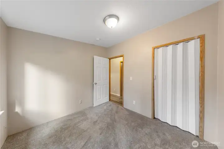 Guest Bedroom 1 with full closet
