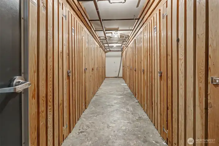 Secure Storage Room.