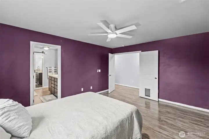 Main bedroom on 3rd level