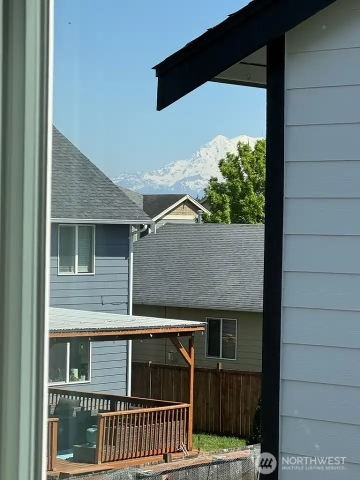 View from upstairs bonus room!