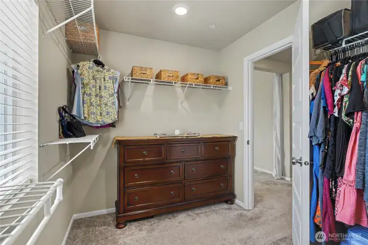 Walk in closet.