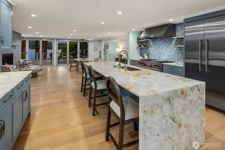 completely remodeled kitchen and main floor.
