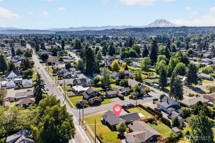 Located in the heart of Puyallup. Just a hop, skip & jump to everything!