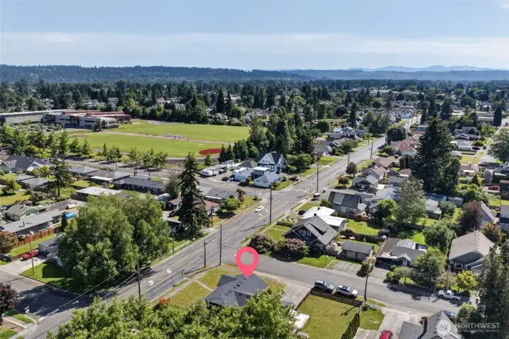 Located in the heart of Puyallup. Just a hop, skip & jump to everything!