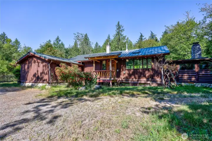 Circa 1950s Log Cabin